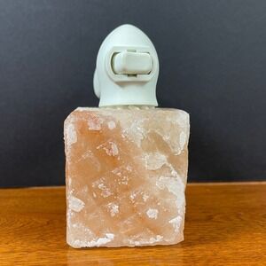Himalayan Salt Night Light Plug In Natural Stone Lamp